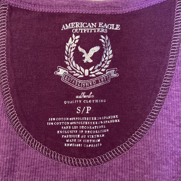 American Eagle Outfitters Dotted Tan Top Size S Bundle - Picture 7 of 8